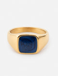 Elevated Faith Indigo Signet Ring — main product shot