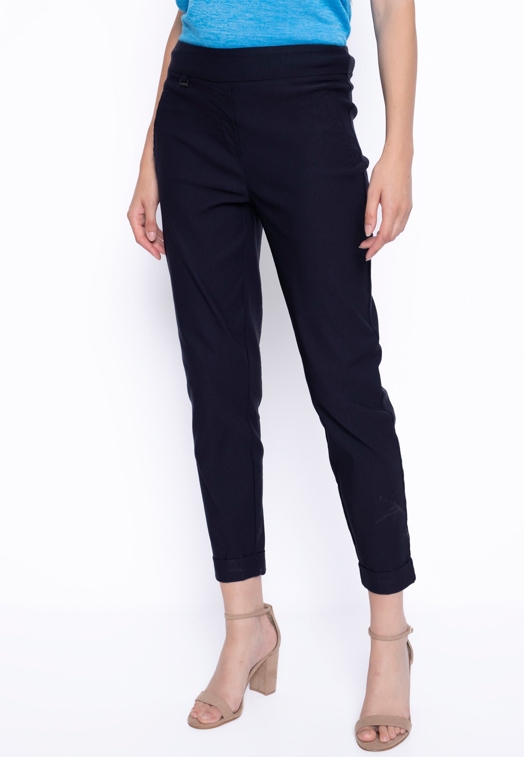KADOU BOUTIQUE Ankle Cuff Pants by Picadilly Canada — main product shot