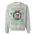 Pasimax Josh Allen #17 Bills Mafia Football Sweatshirt | Buffalo QB Fan Gear | Game Day Apparel — main product shot