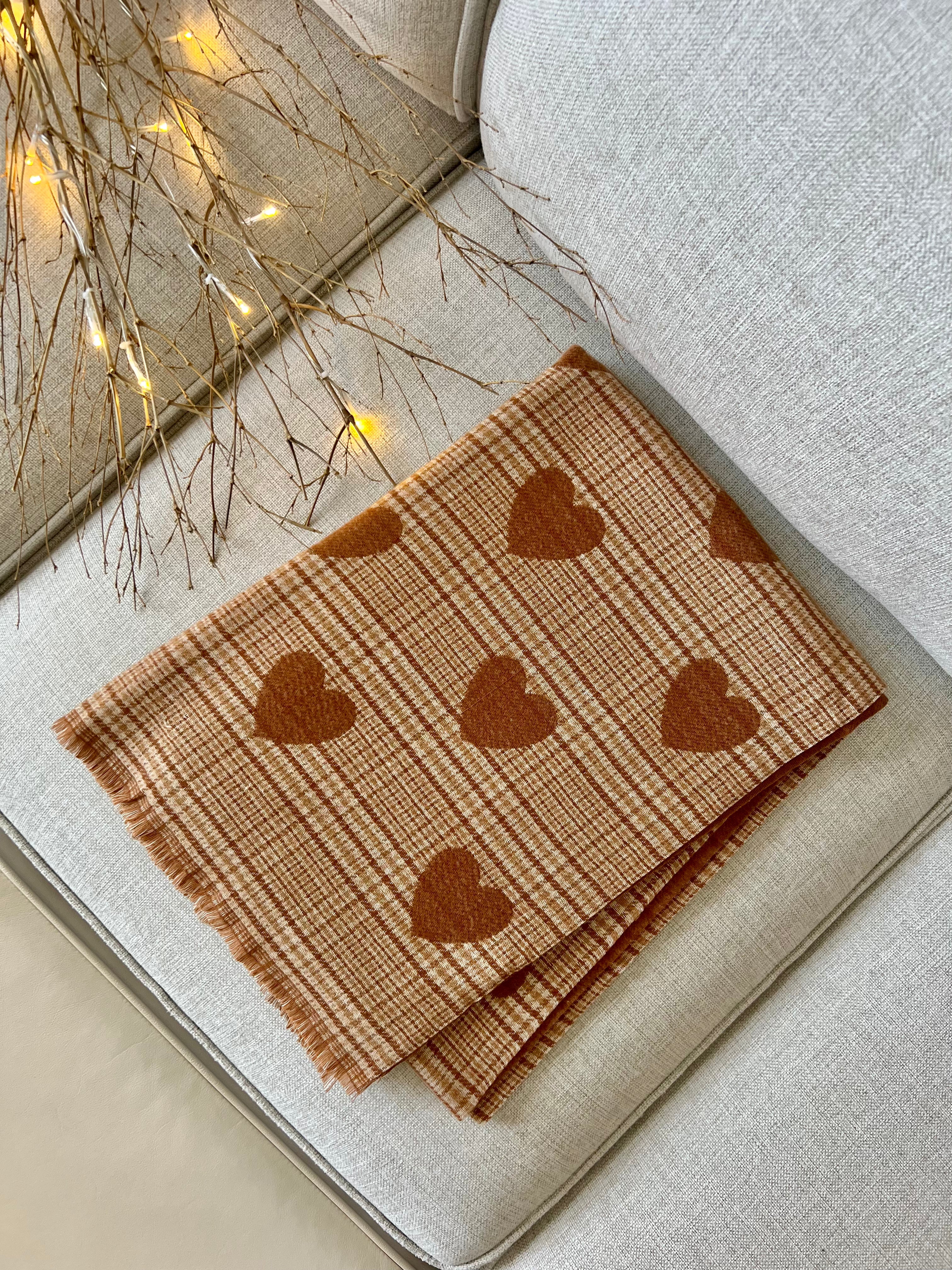 KADOU BOUTIQUE Juliette Winter Wrap - Camel — main product shot