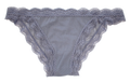 Mesh Bikini with Lace Trim at the Waist and Leg, XS-2X