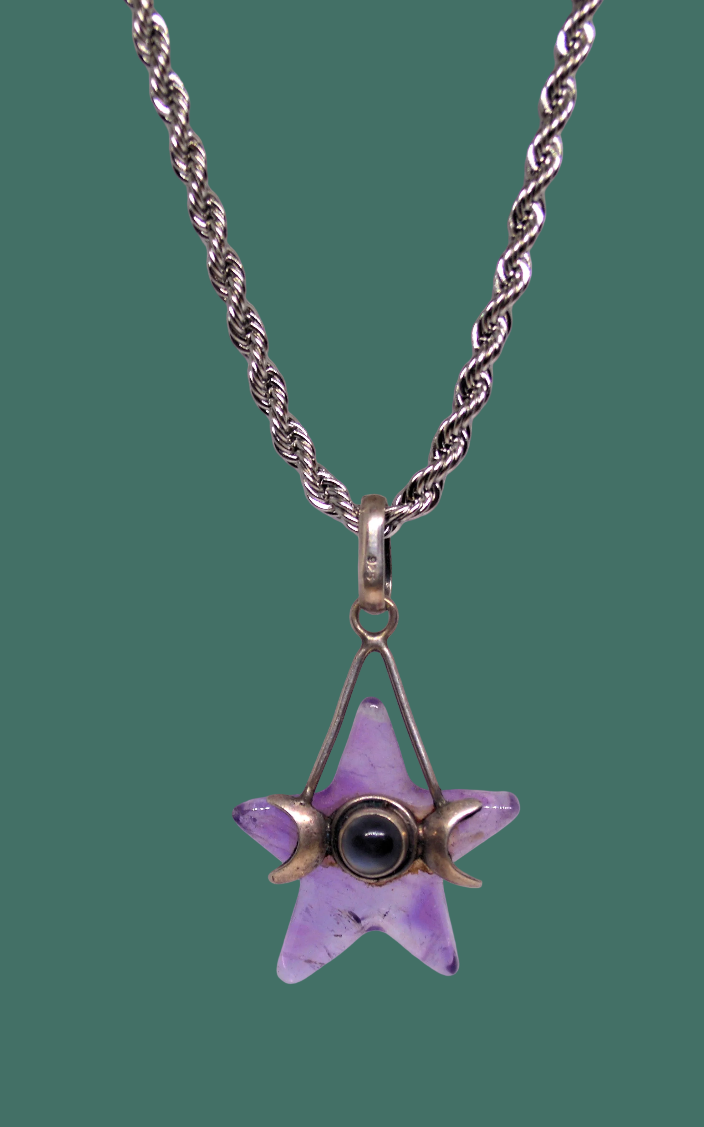 Just Neat Stuff Amethyst Goddess Star — size reference