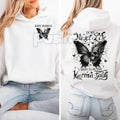 Pasimax Karma Fairy Skull Butterfly Hoodie — main product shot