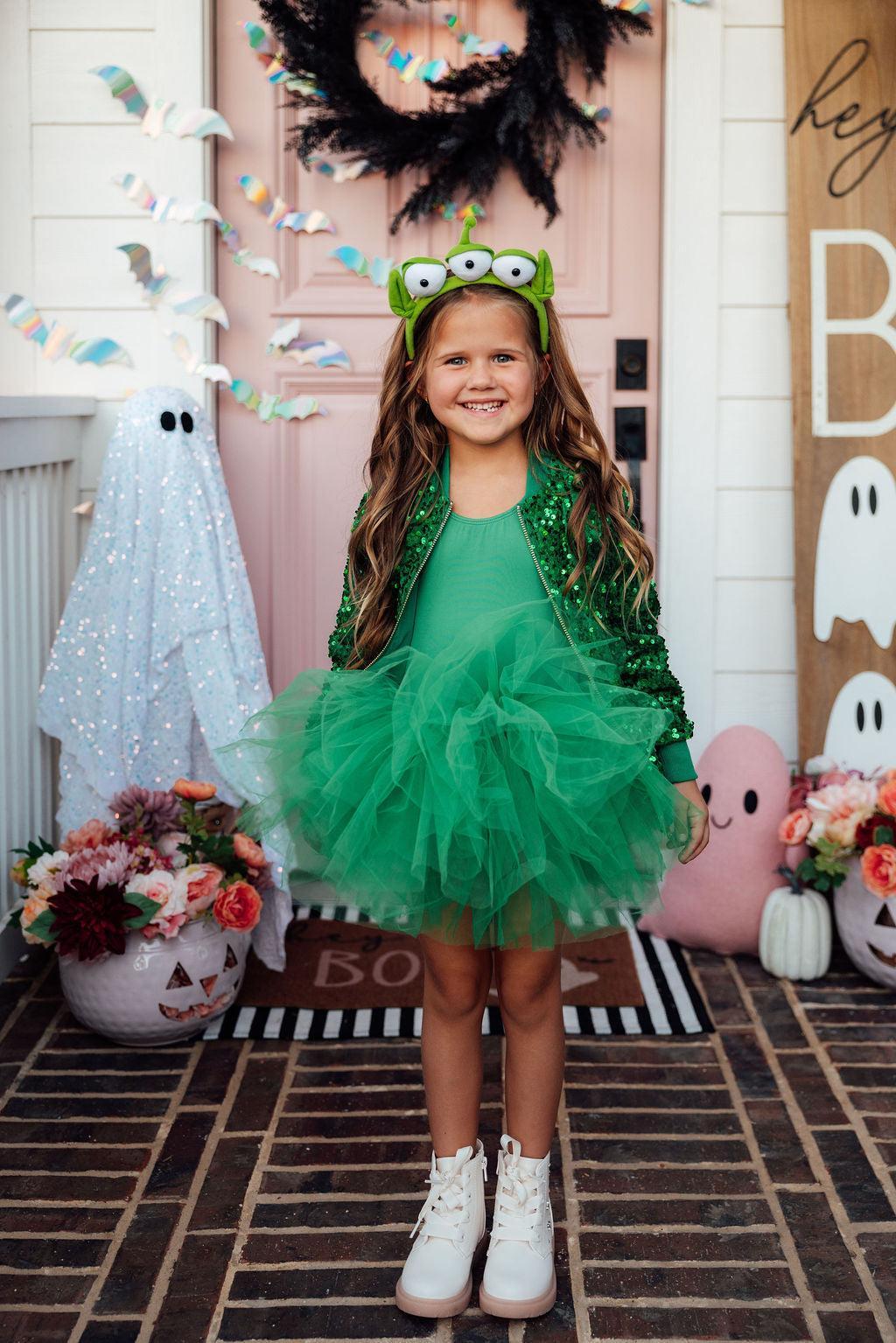 Mila & Rose ® Kelly Green Tank Tutu Leotard — main product shot