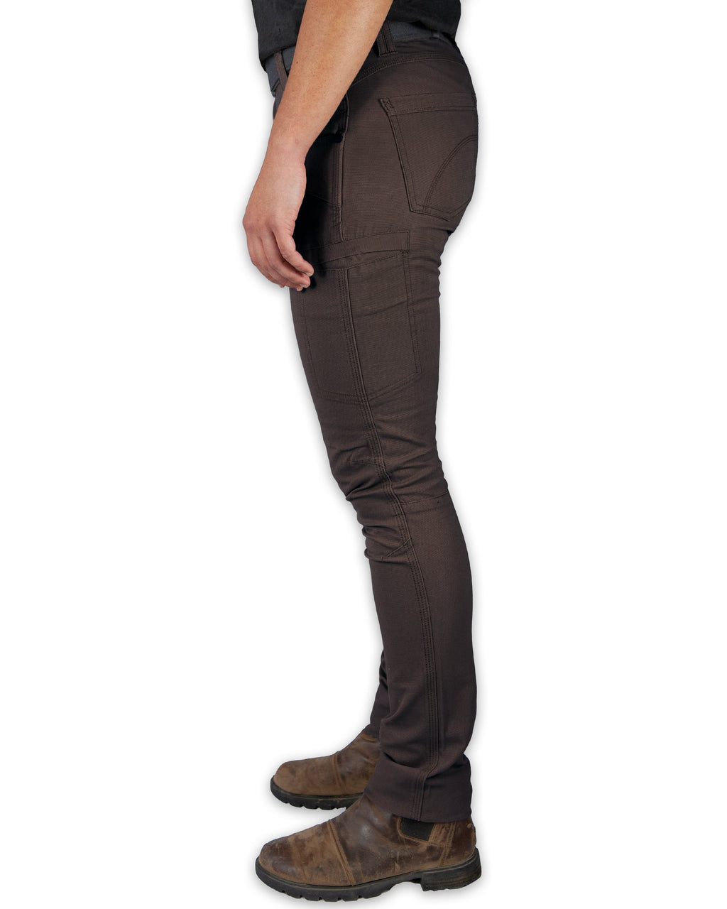 Off The Grid Surplus Kestral Women's Pant - Dark Brown — side view