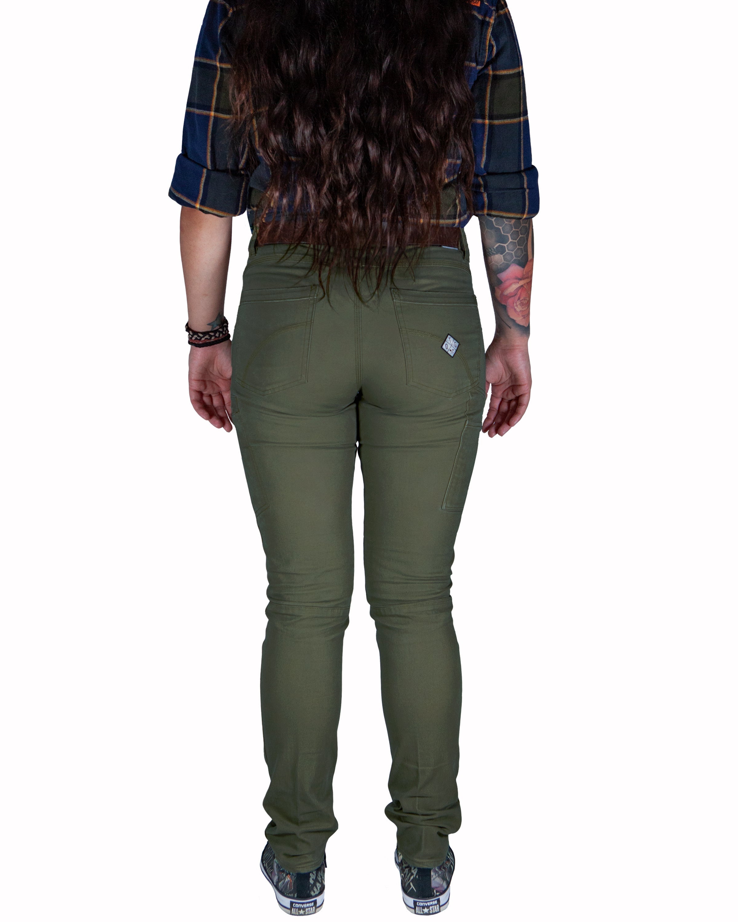 Off The Grid Surplus Kestral Women's Pant - Dark Olive — alternative angle