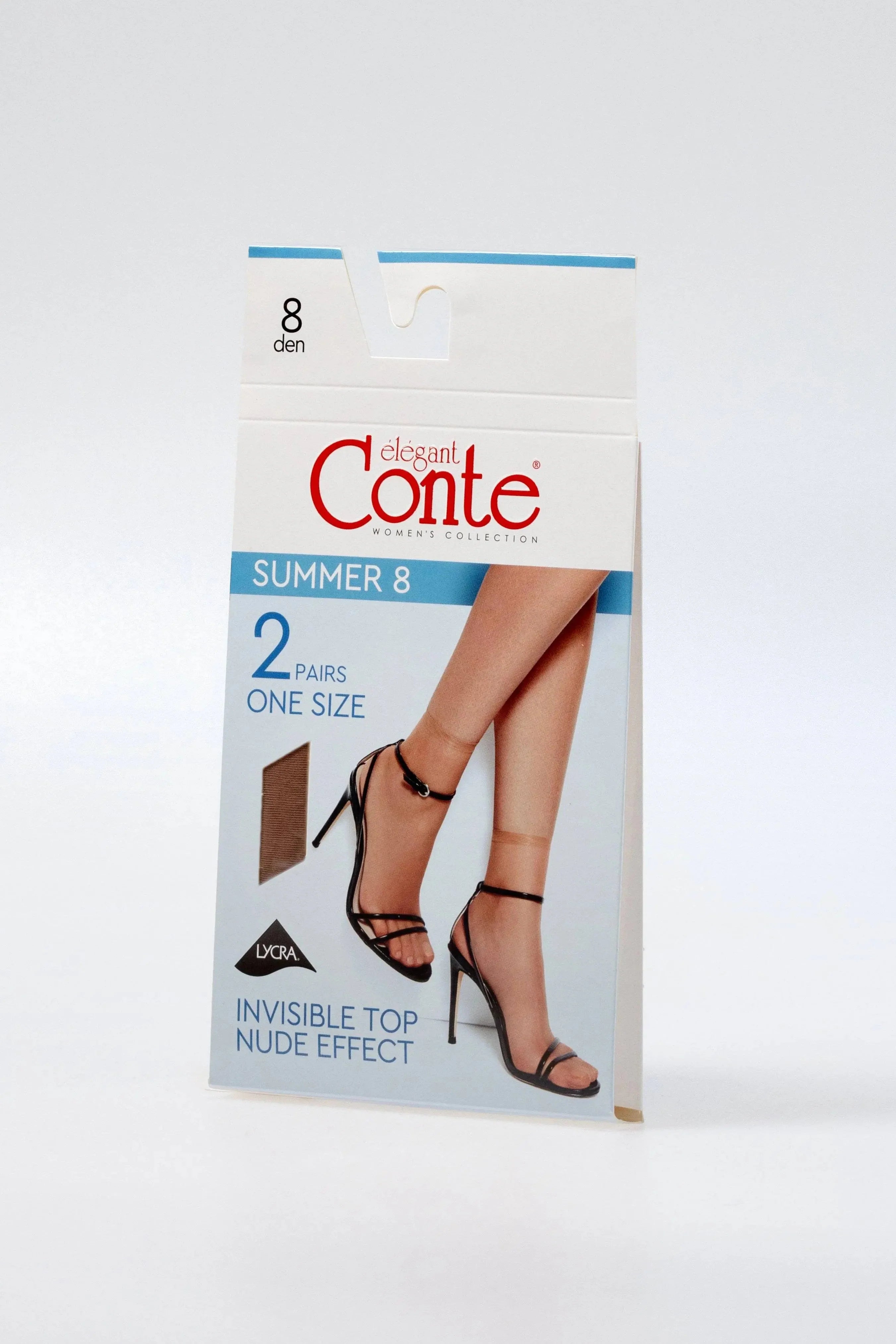 TheRanok.com Socks Conte Summer 8 Den (2 pairs) — comparison shot