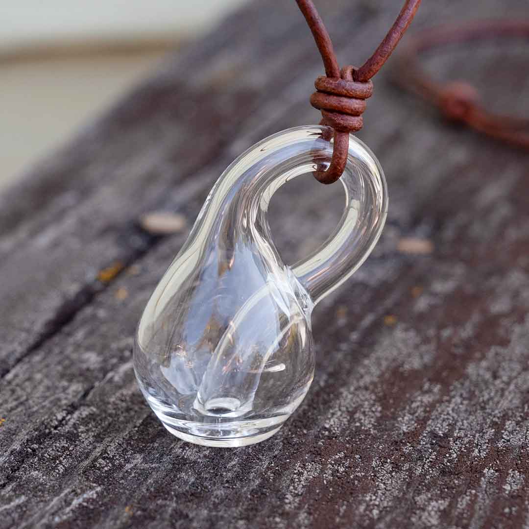 Princess Awesome & Boy Wonder Klein Bottle Necklace — main product shot