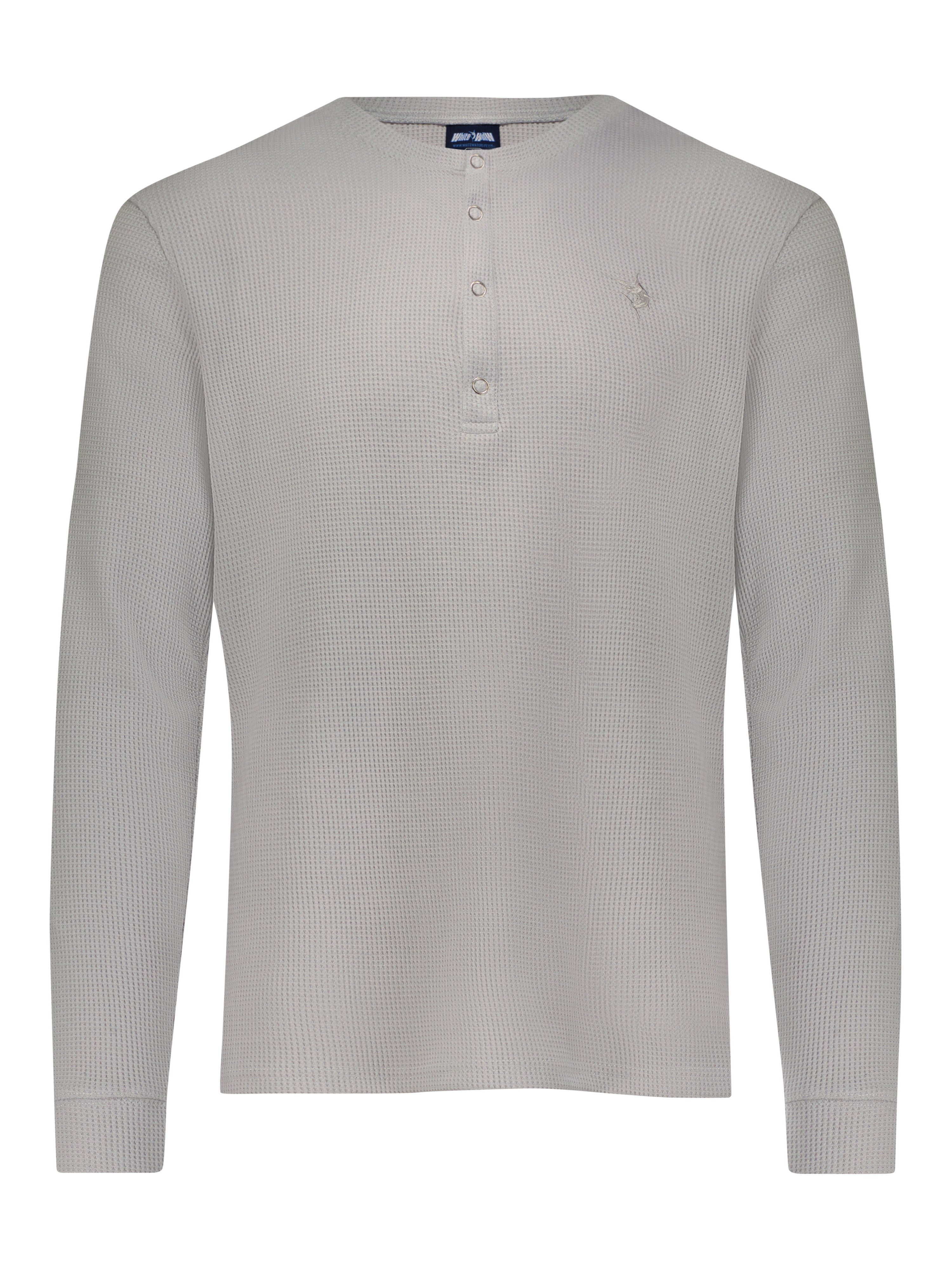 White Water Life Mystic Henley — main product shot