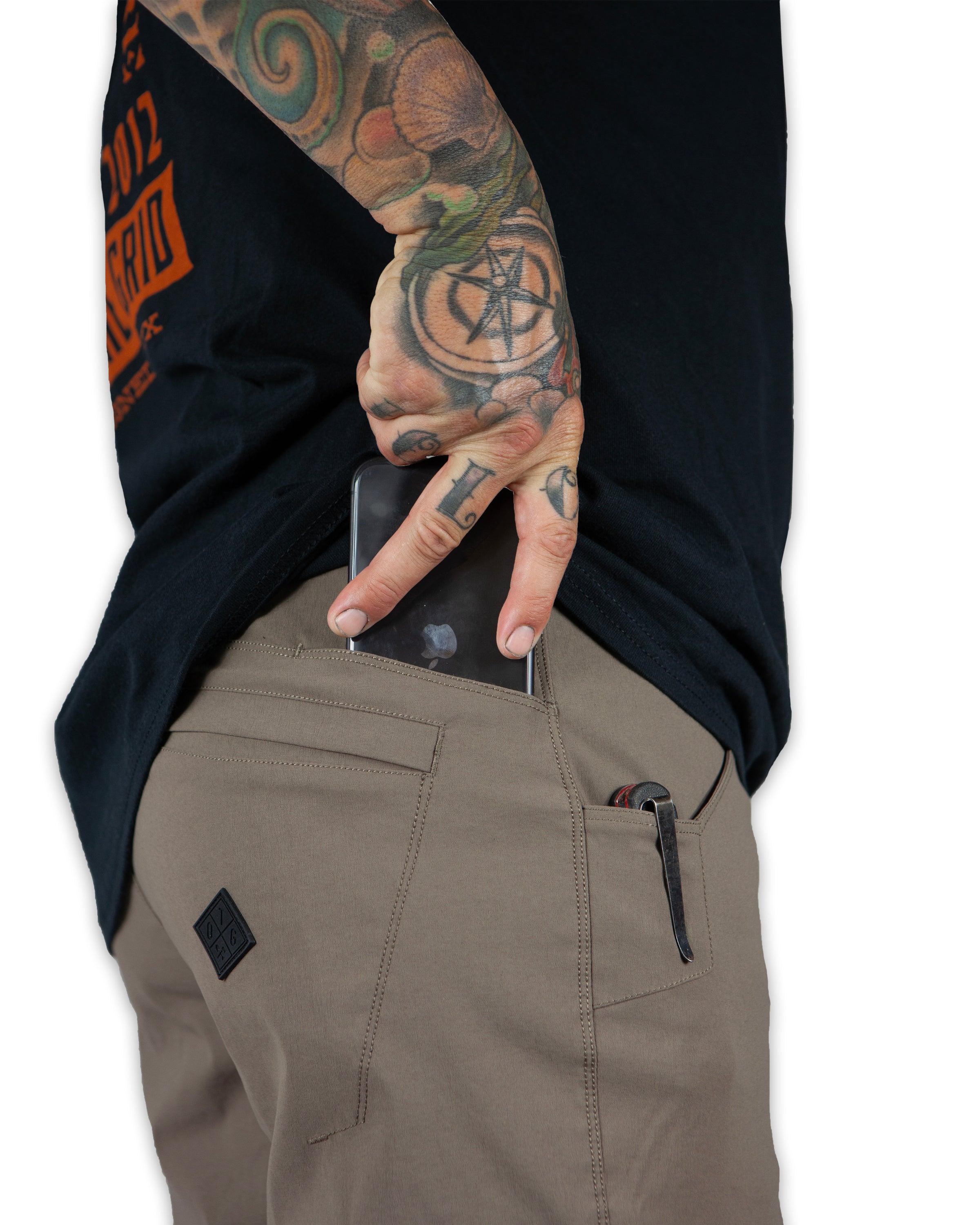 Off The Grid Surplus Lancer Standard Fit Pant - Deadwood — alternative angle