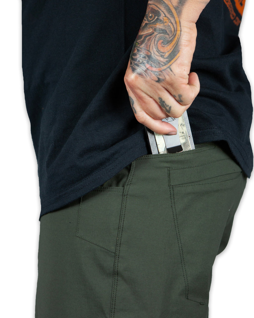 Off The Grid Surplus Lancer Taper Fit Pant - Dk Army — packaging