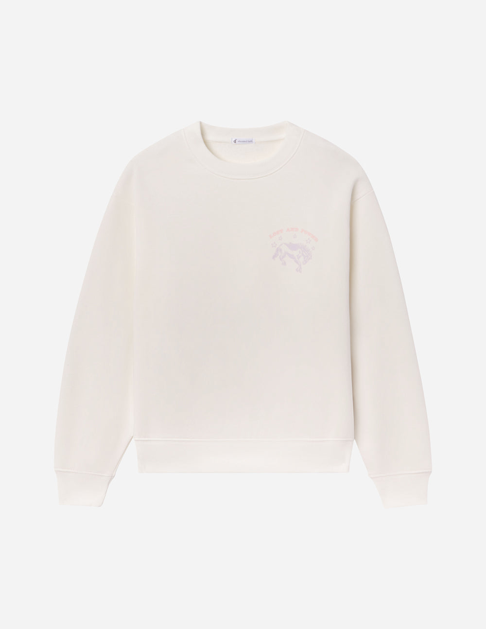 Elevated Faith Lost and Found Unisex Crewneck — alternative angle