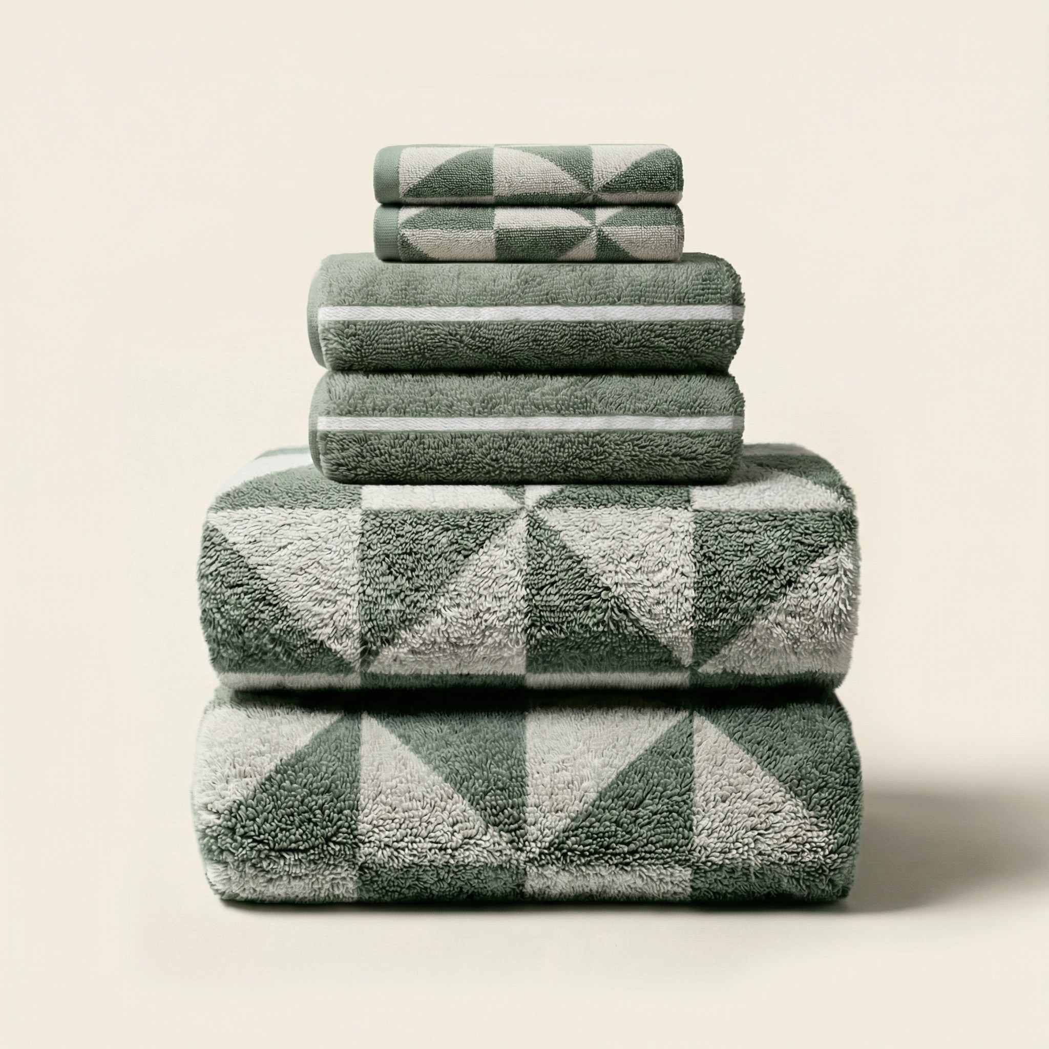 Italic Umbra Beach Towel — fabric or material detail