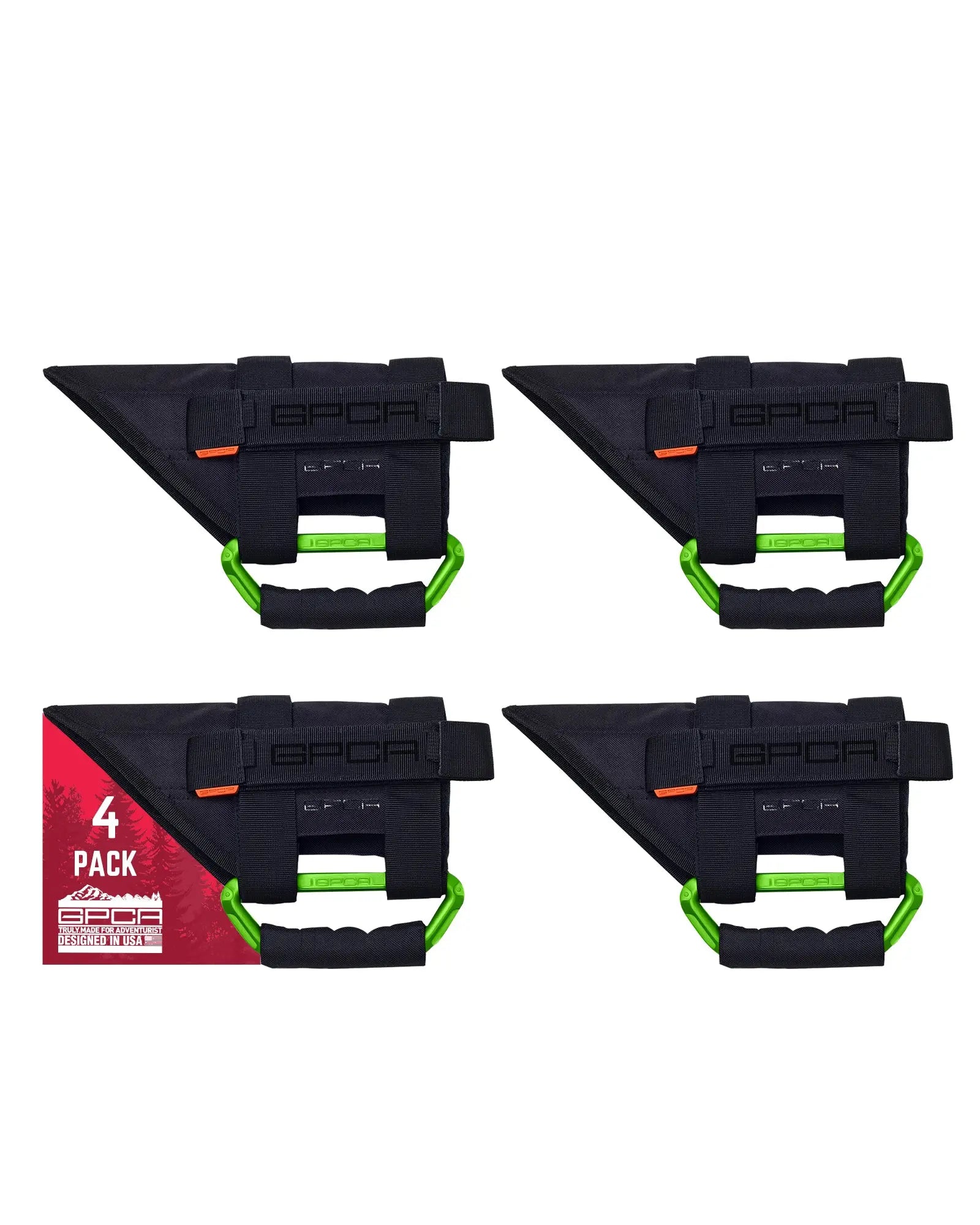 GPCA GP-Grip PRO Foldable Color Handles — Jeep Wrangler (2007–2023) — fabric or material detail