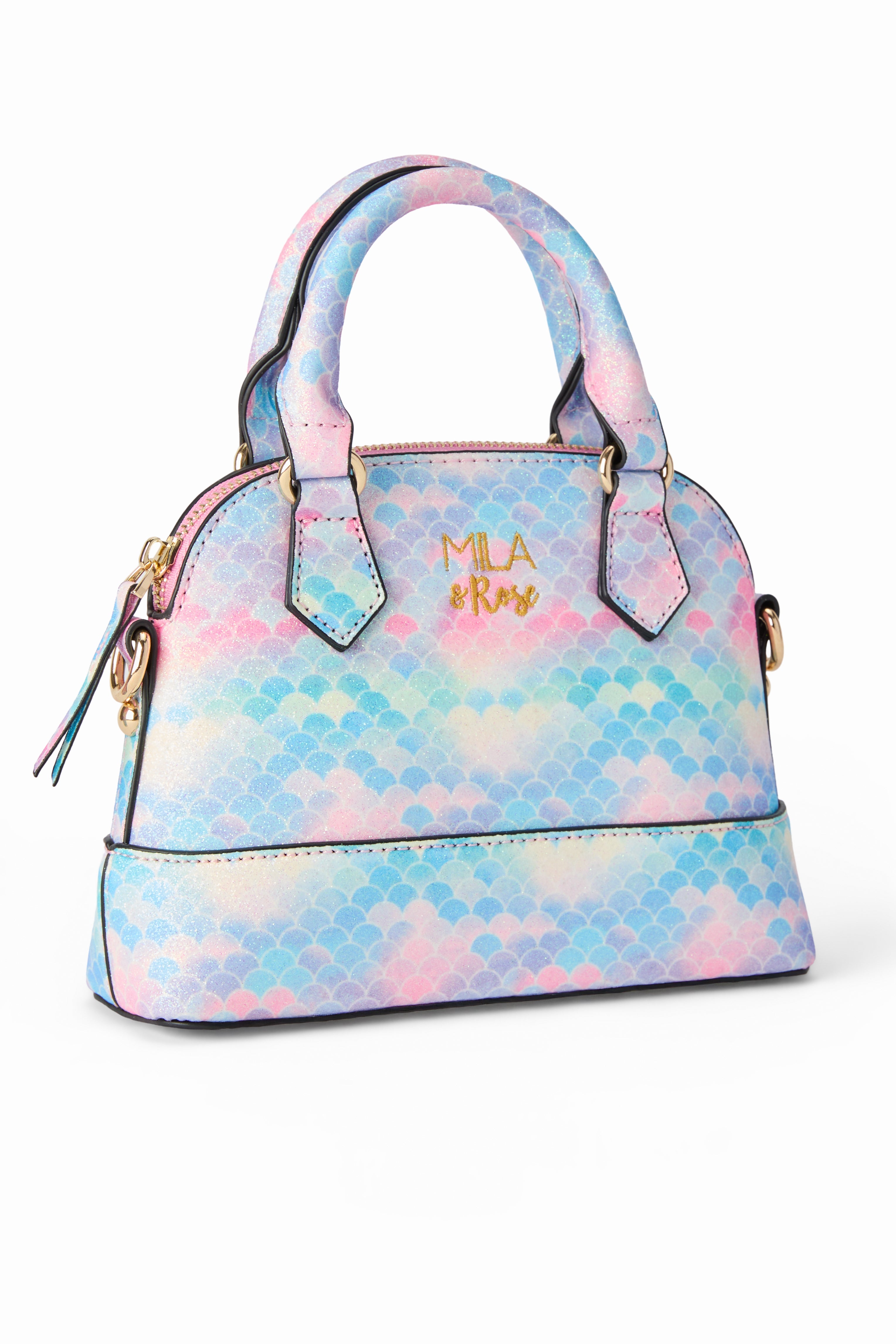 Mila & Rose ® Mermaid Glitter Girl's Crossbody Purse — main product shot