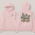 Pasimax Merry Duck Hoodie – Funny Christmas Duck Graphic Pullover, Festive Holiday Humor Apparel, Unisex — main product shot