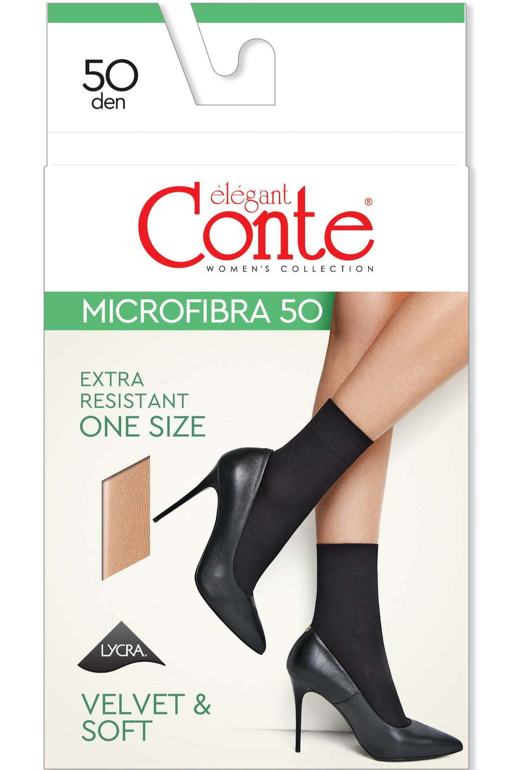 TheRanok.com Socks Conte Microfibra 50 Den (1 pair) — alternative angle