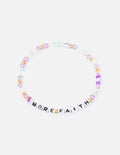 Elevated Faith More Faith Letter Bracelet — main product shot