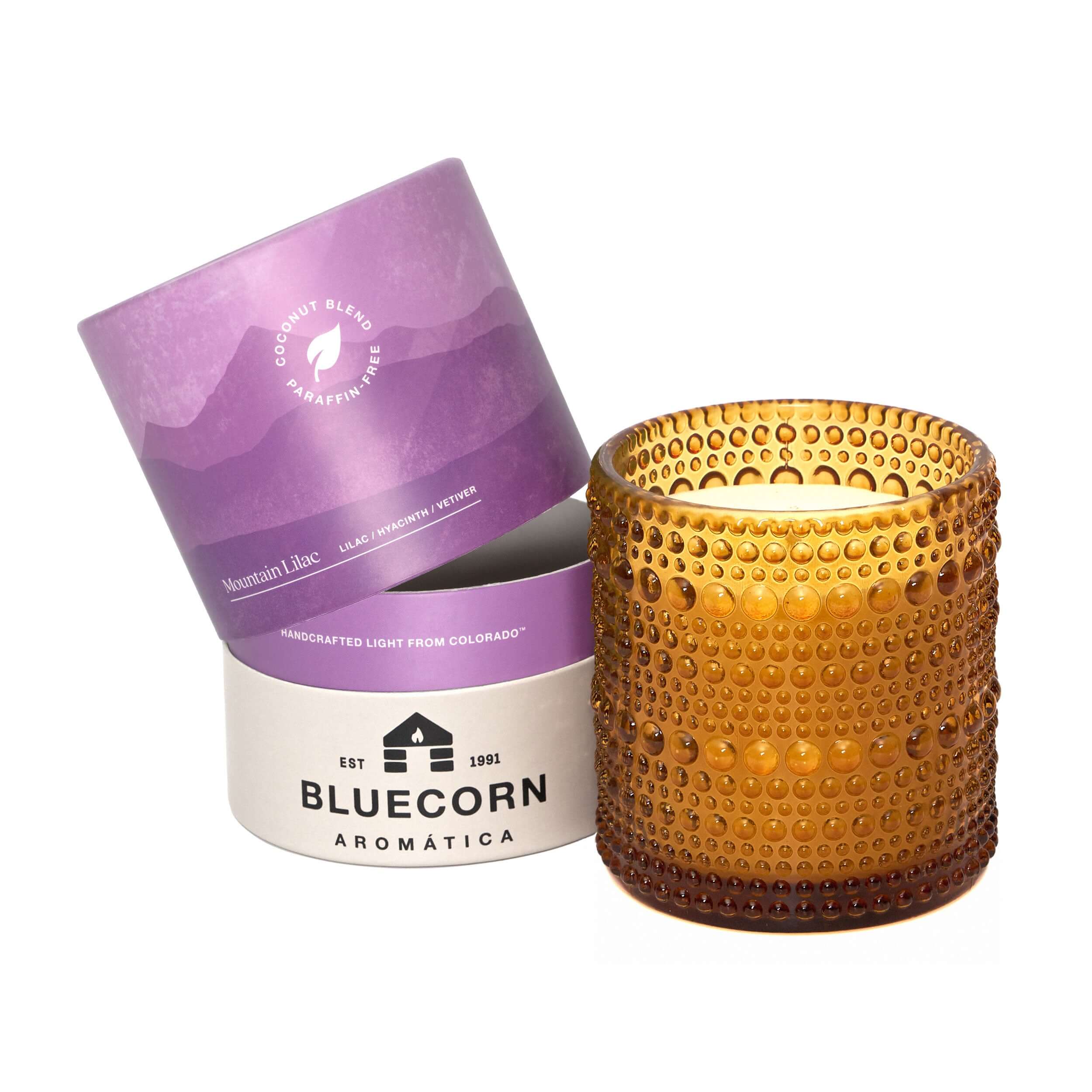 Bluecorn Candles Aromática Scented Candles — lifestyle context