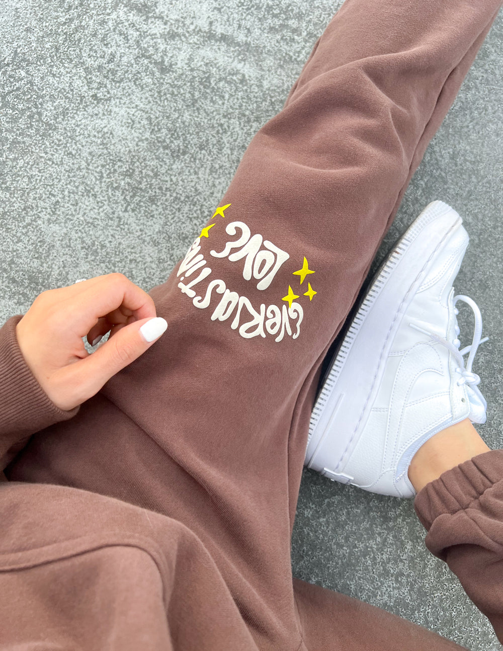 Elevated Faith Mystery Sweatpant — side view