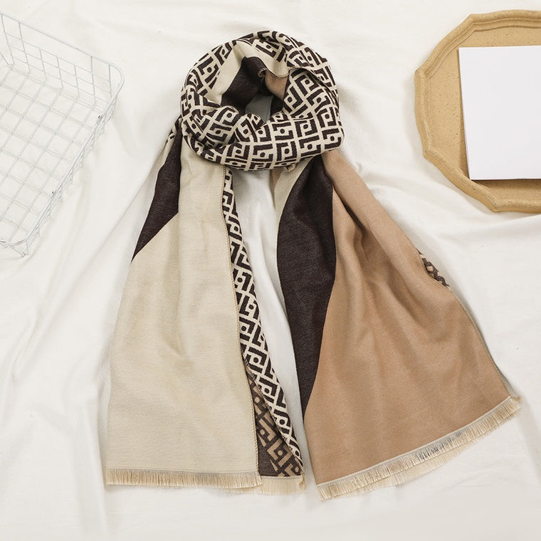 KADOU BOUTIQUE Contemporary Design Scarf — main product shot