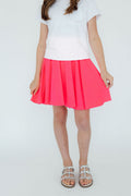 Mila & Rose ® Neon Pink Twirl Skort — main product shot