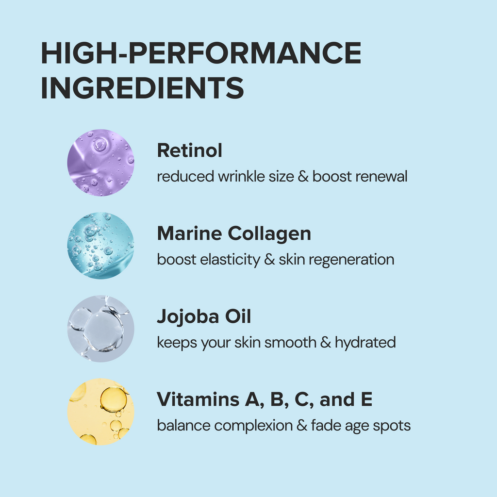 Maree Retinol & Collagen Anti-Age Cream — size reference