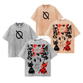 Pasimax Night in The Woods Mae Borowski T-Shirt – Double Printed Acid Washed Anime Graphic Tee — main product shot
