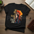 Pasimax "No One Is Illegal On Stolen Land" Vintage Shirt - Indigenous Rights & Immigration Reform Graphic Tee, Social Justice