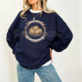 Pasimax Not All Who Wander Are Lost Lord of the Rings Sweatshirt | Inspirational Tolkien Quote Graphic Tee | Fantasy Traveler