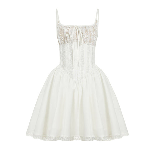 French Entry Lux Ballet Sweet Pettiskirt Sexy Hooks Waist Tight Sexy Suspenders Short Dress