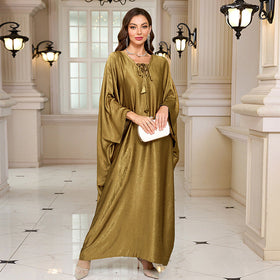Polyester Vacation Beach Coat Maxi Dress Women Loose Robe Swimsuit Outwear Blouse Sun Protective Clothing