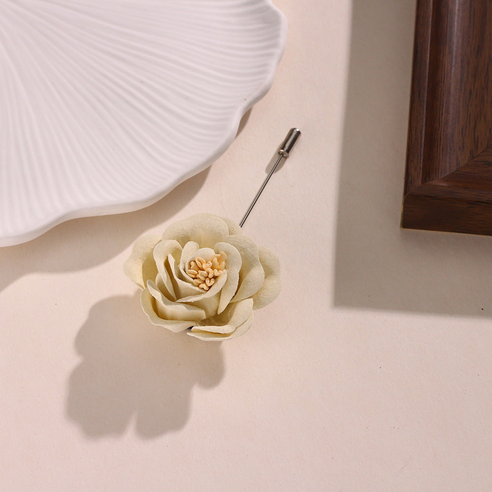 Mariam's Collection Grace‌ Camellia Chic Straight Pin (MAC339) — construction detail