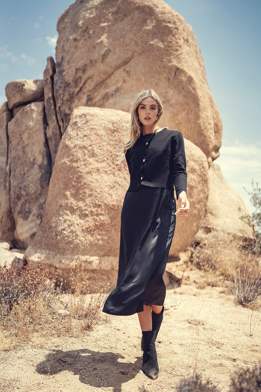 profile-nyc SLIP DRESS — detail close-up