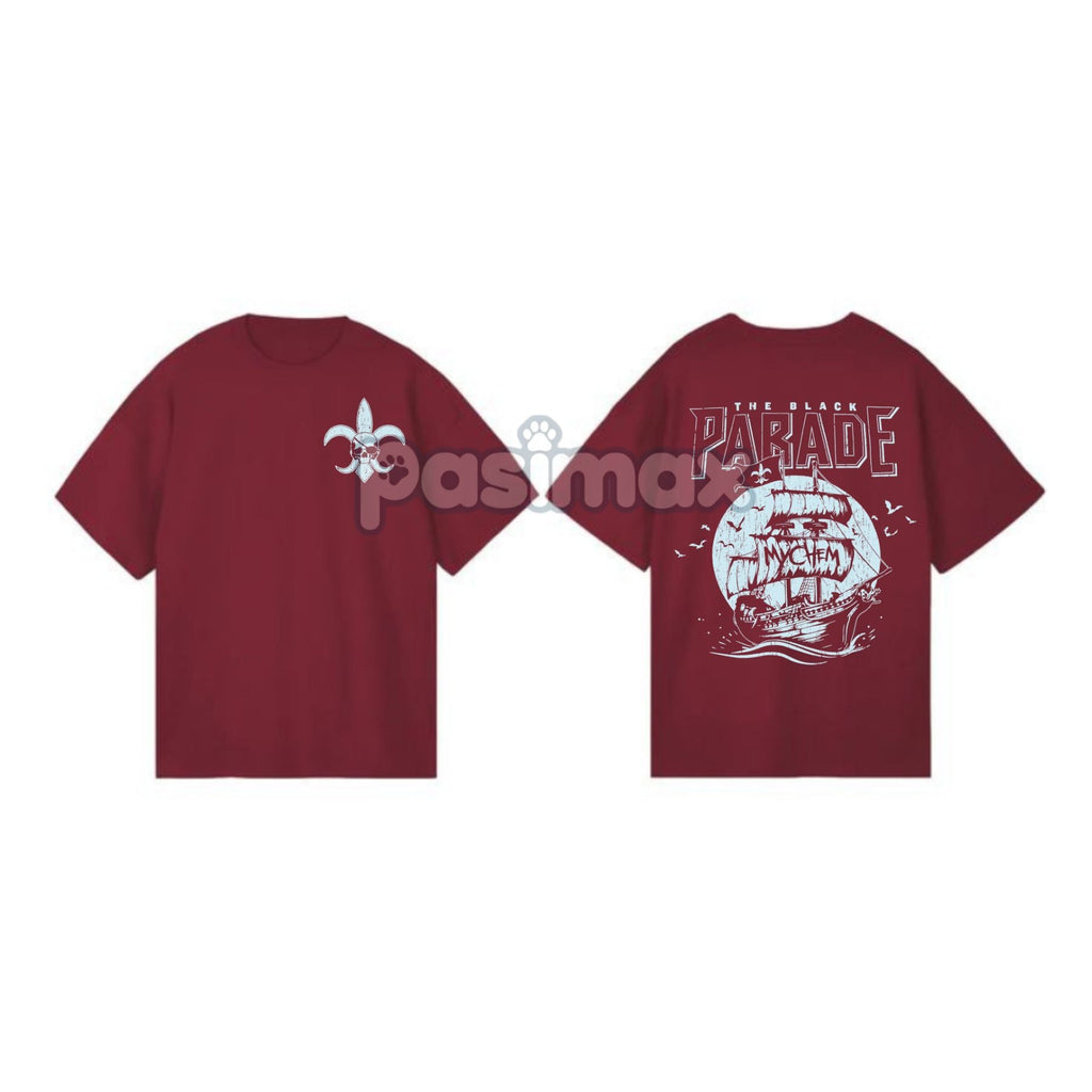 Pasimax Official My Chemical Romance Black Parade 2025 Tour T-Shirt — main product shot
