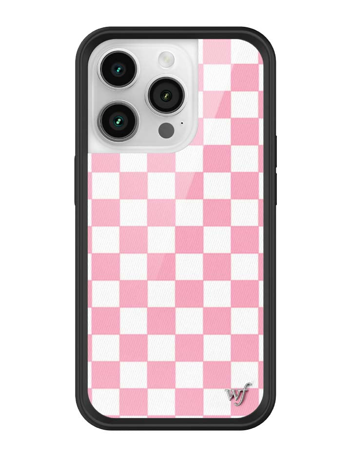Wildflower Cases Checkers | Pink iPhone Case — feature highlight