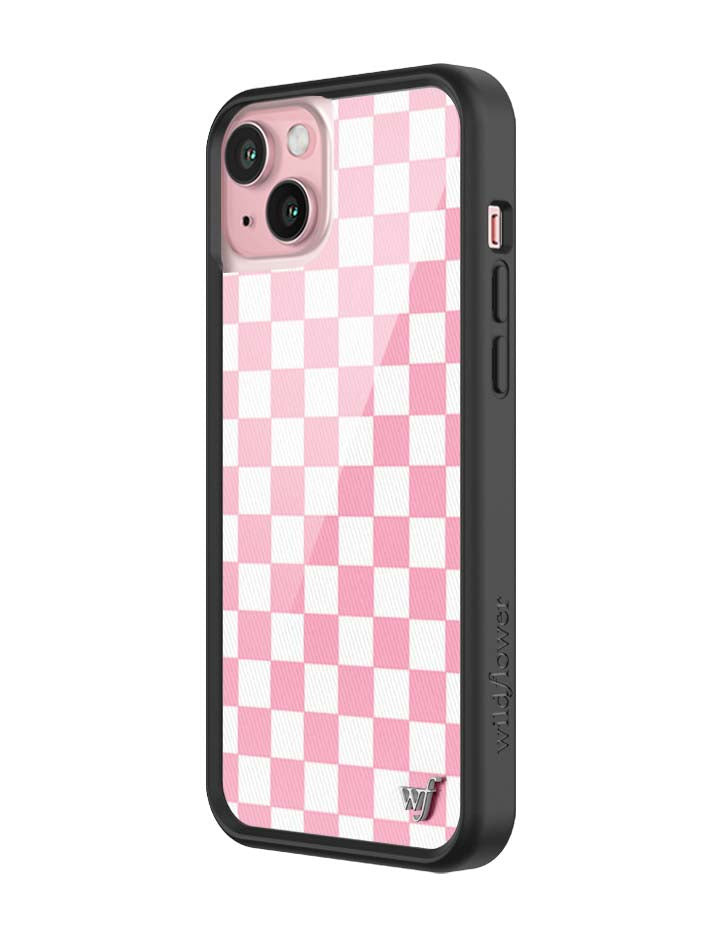 Wildflower Cases Checkers | Pink iPhone Case — alternative angle