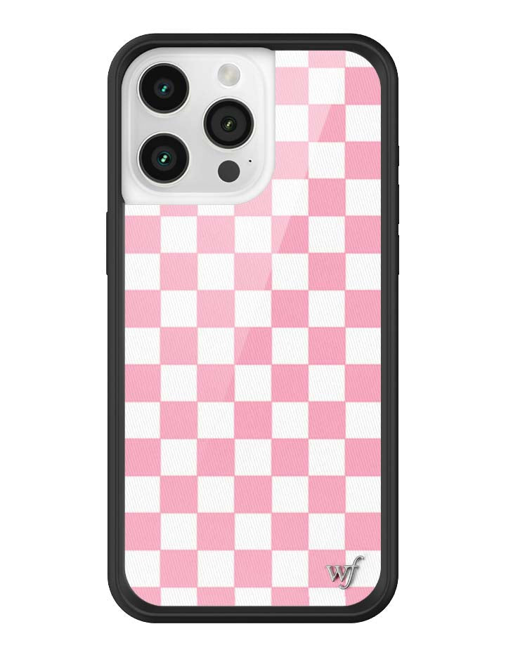 Wildflower Cases Checkers | Pink iPhone Case — lifestyle context