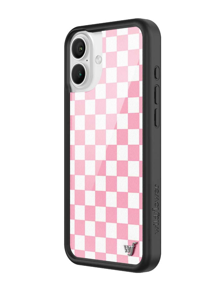 Wildflower Cases Checkers | Pink iPhone Case — feature highlight