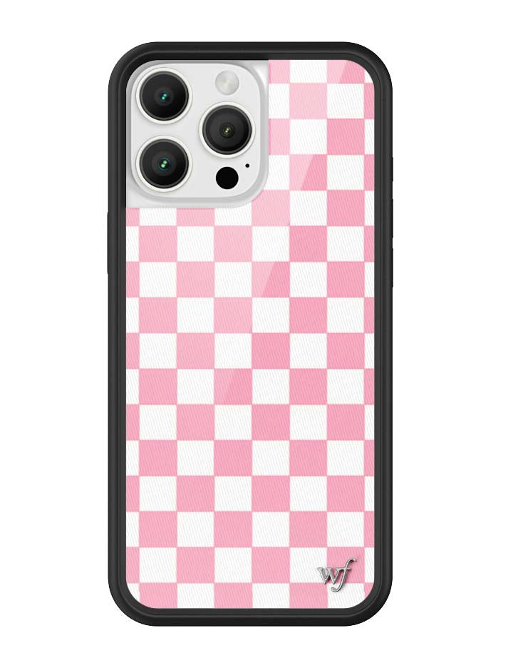 Wildflower Cases Checkers | Pink iPhone Case — packaging