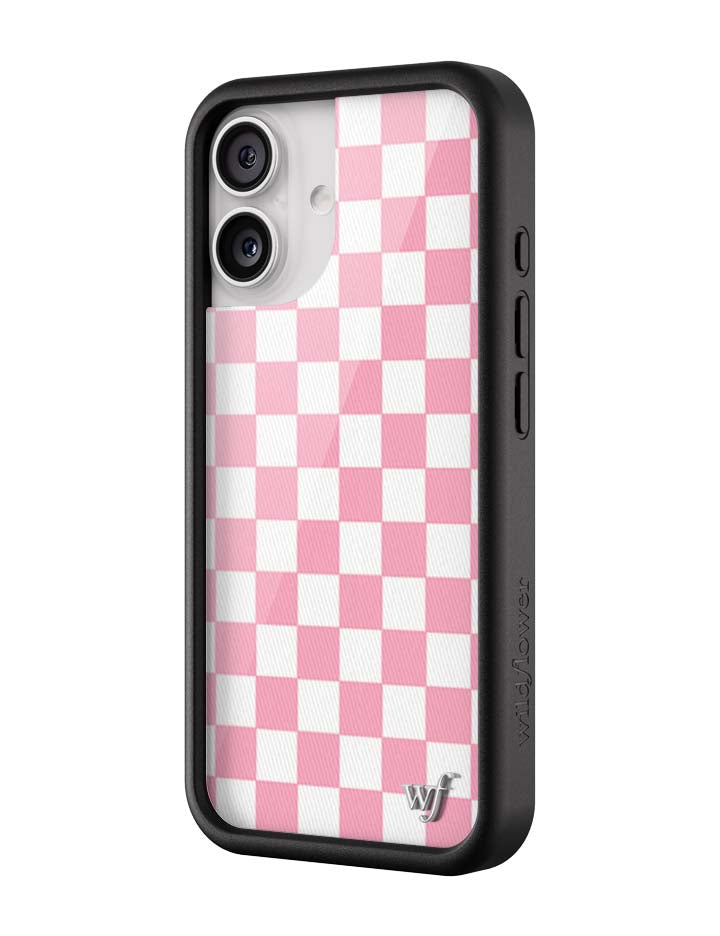 Wildflower Cases Checkers | Pink iPhone Case — size reference
