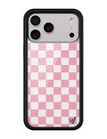 Wildflower Cases Checkers | Pink iPhone Case — main product shot