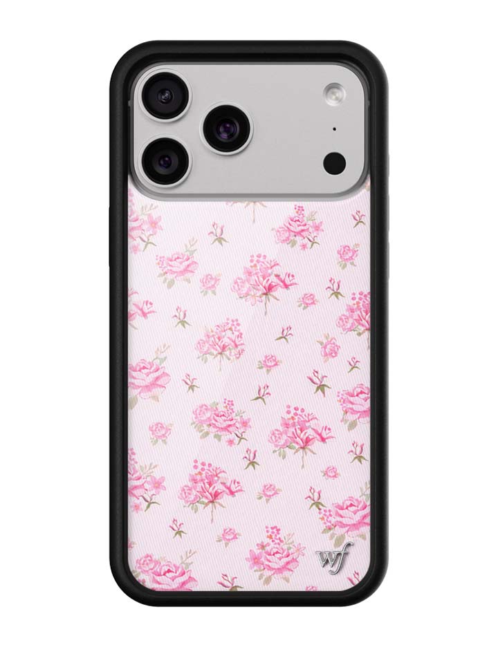 Wildflower Cases Forget Me Not Floral | Pink iPhone Case — main product shot