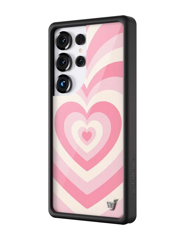 Wildflower Cases Latte Love | Rose Samsung Galaxy Case — detail close-up