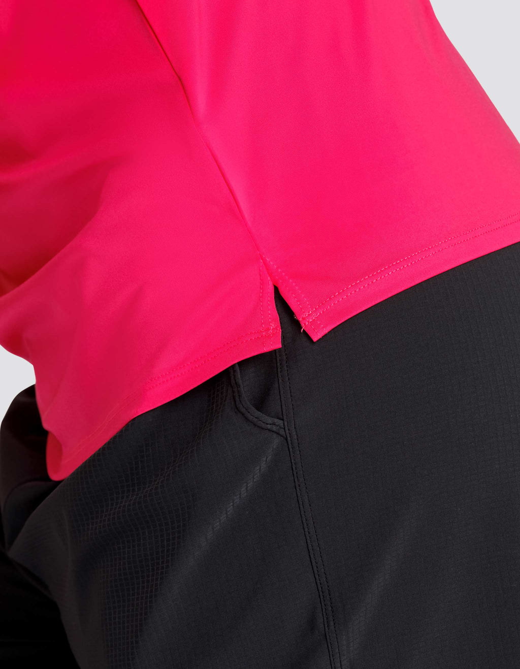 BEN SHORT SLEEVE TOP - VIVID PINK