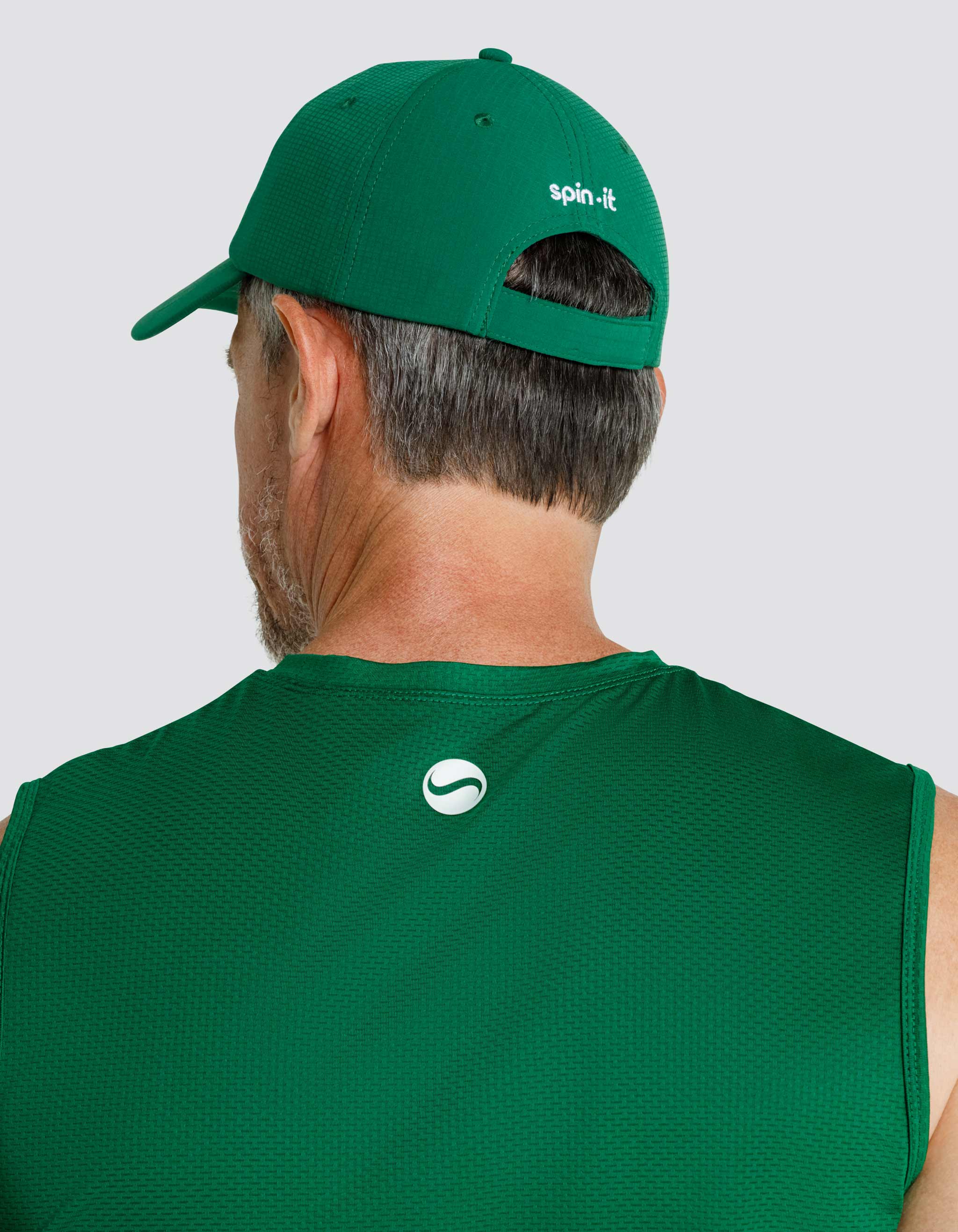 JOSH MUSCLE TANK - FERN GREEN