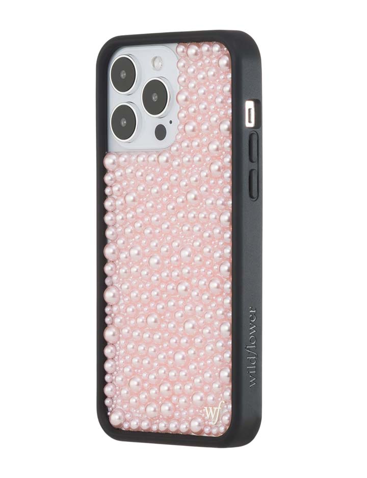 Wildflower Cases Pearl | Pink iPhone Case — fabric or material detail