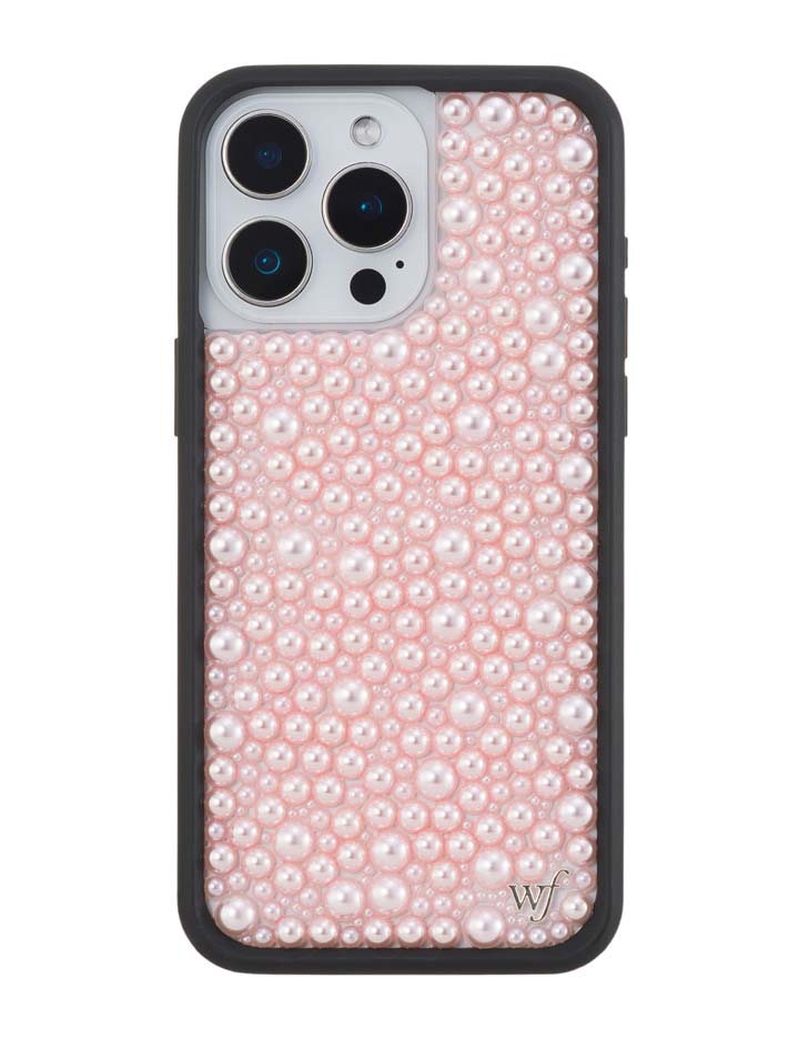 Wildflower Cases Pearl | Pink iPhone Case — lifestyle context