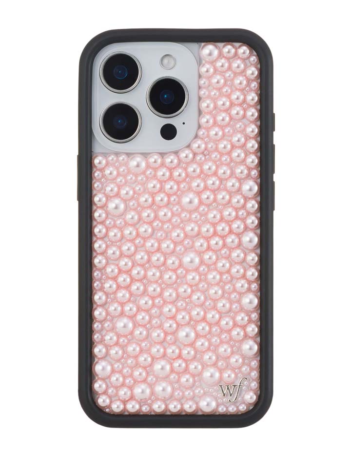Wildflower Cases Pearl | Pink iPhone Case — product on model