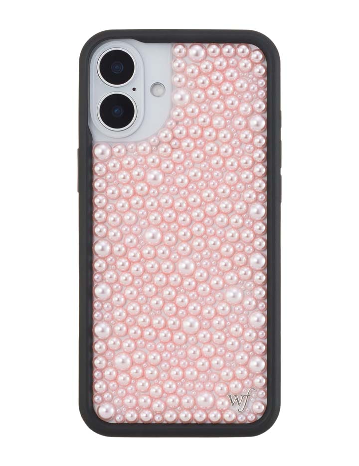 Wildflower Cases Pearl | Pink iPhone Case — fabric or material detail